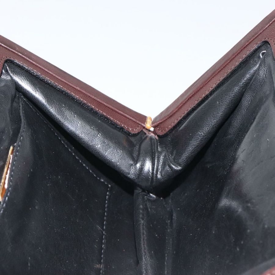 【日本直送】BOTTEGA VENETA INTRECCIATO 手袋 皮革 棕色 金色 正品 123359A-17