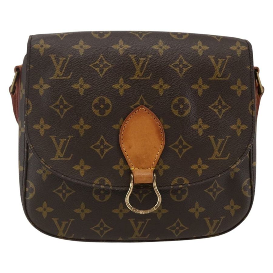 【日本直送】路易威登 Monogram Saint Cloud GM 肩背包 M51242 LV Auth 147604A-12