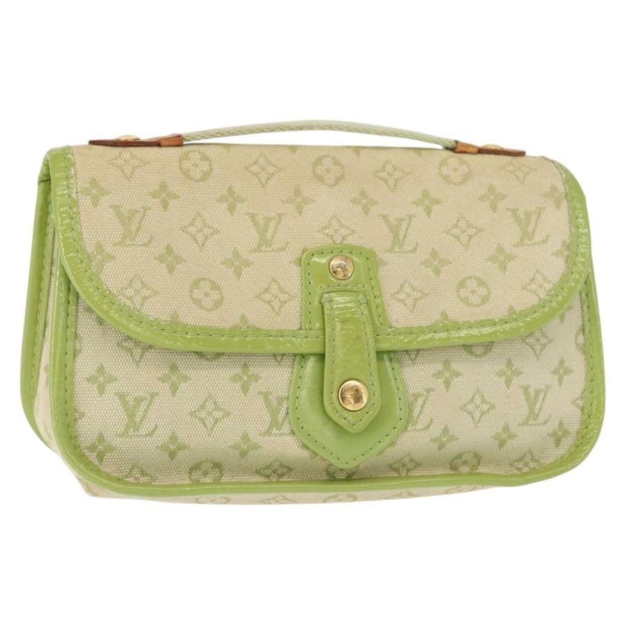 【日本直送】路易威登 (LOUIS VUITTON) 迷你瑪麗凱特手拿包 杏仁綠 M92935 正品 130833A-0