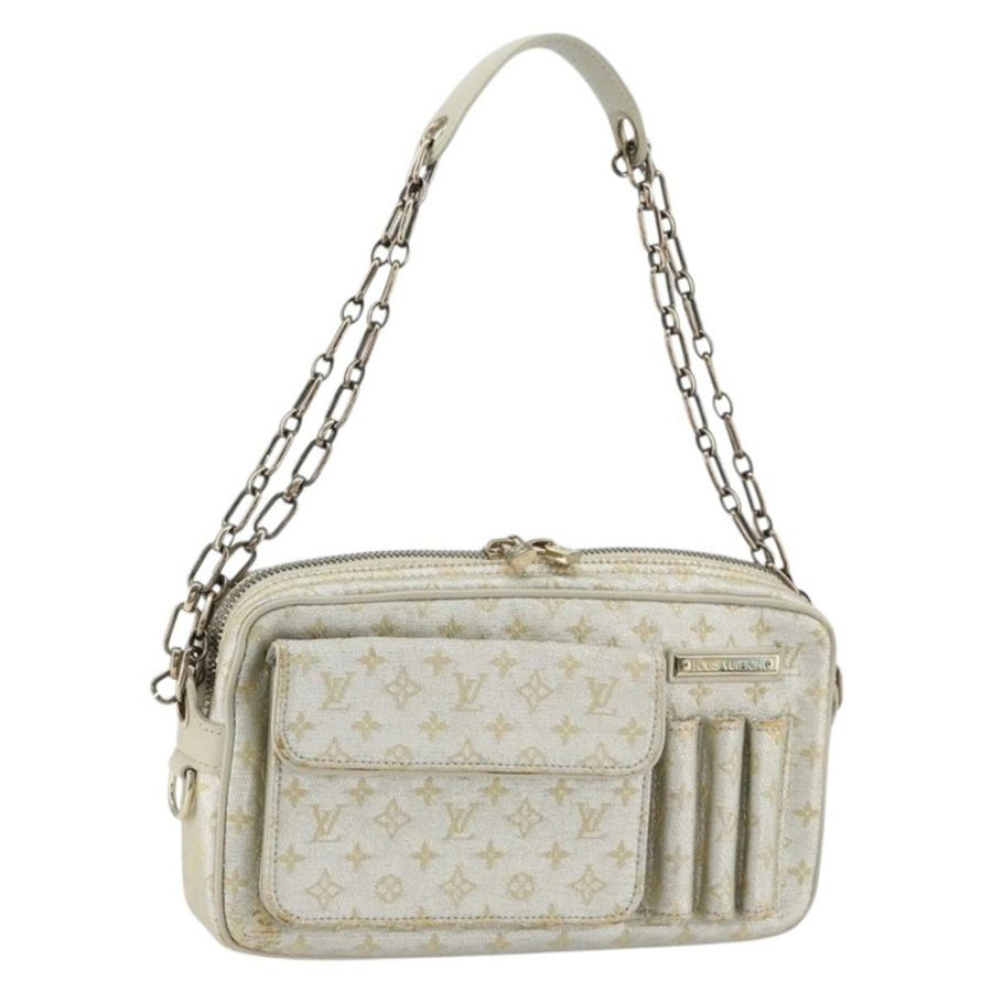 【日本直送】路易威登 Monogram Shine 鏈條 McKenna 手袋 銀色 M92362 LV 正品 151359A-0