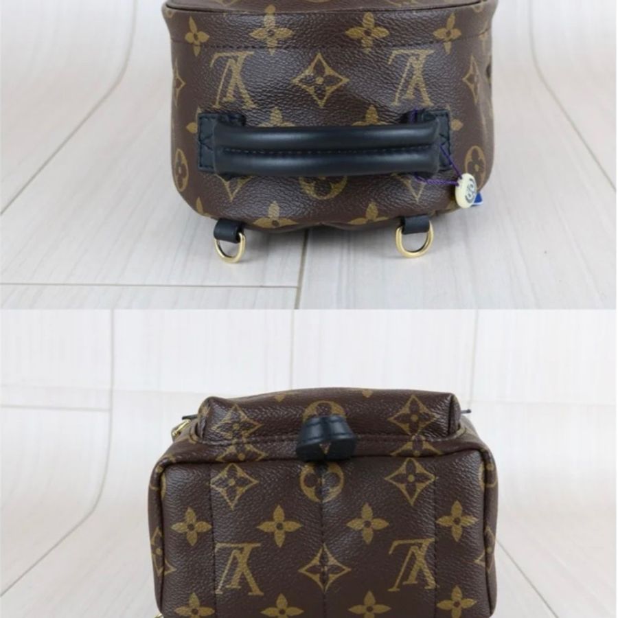 「JL精品代購」98新 LV mini spring 老花雙肩包-4