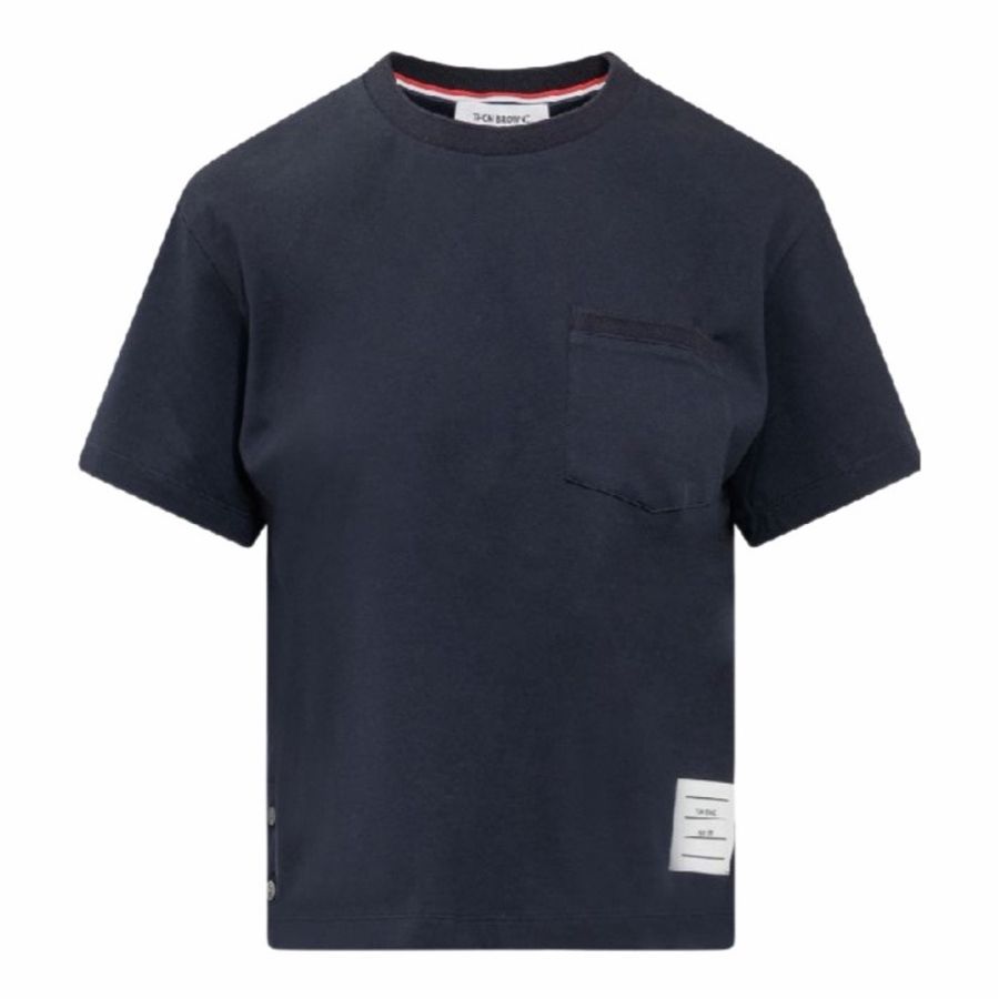 Thom Browne 女士 寬松圓領短袖T恤IT-40 IT-42 IT-44碼-0