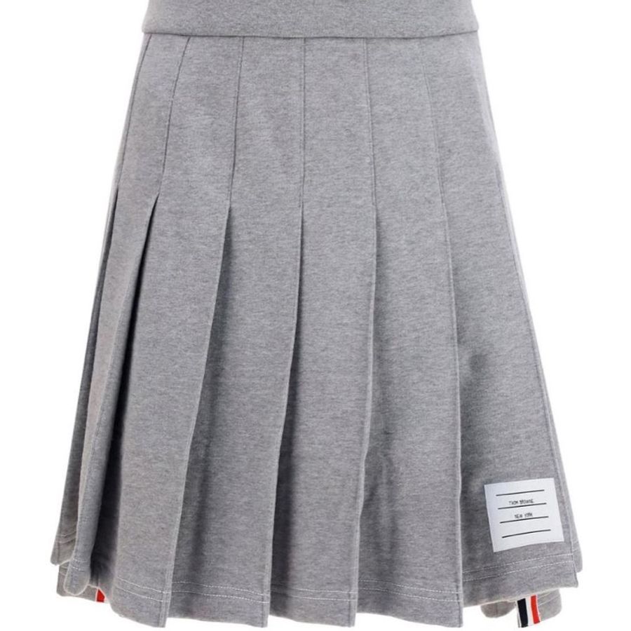 Thom Browne 女士 條紋百褶迷你裙IT-40 IT-42碼-0