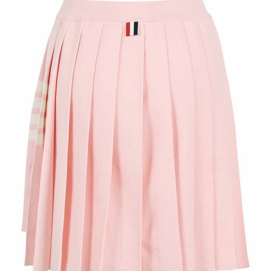 Thom Browne 女士 徽標百褶半身裙IT-36 IT-40碼-1