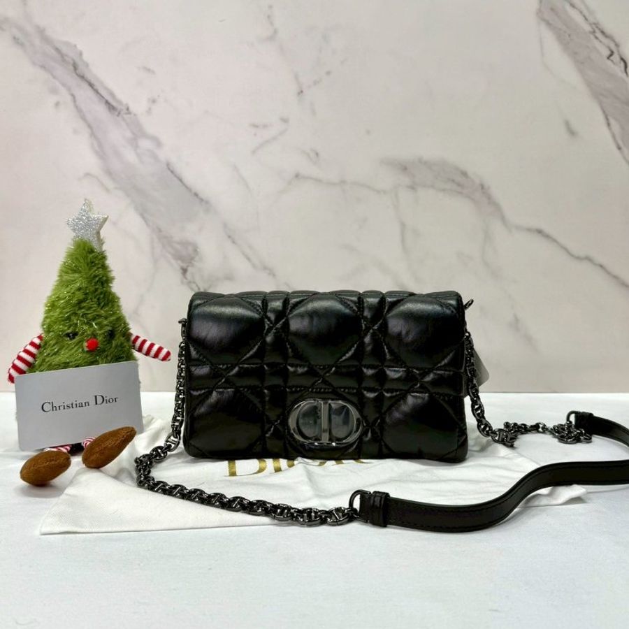 DIOR 全新CARO藤格紋迷你斜背包-0