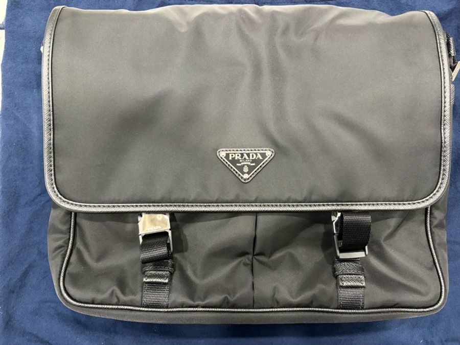 PRADA 2VD768尼龍肩背包 只背過一次-6