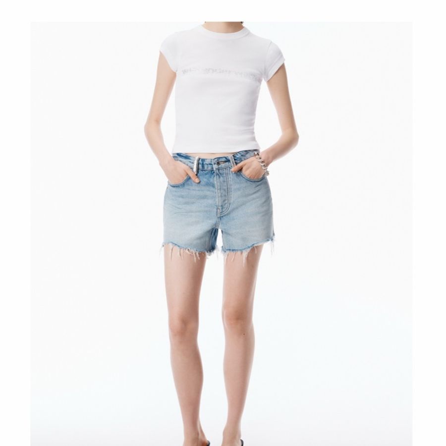 Alexander Wang 女士 短袖T恤XS S M L碼-1