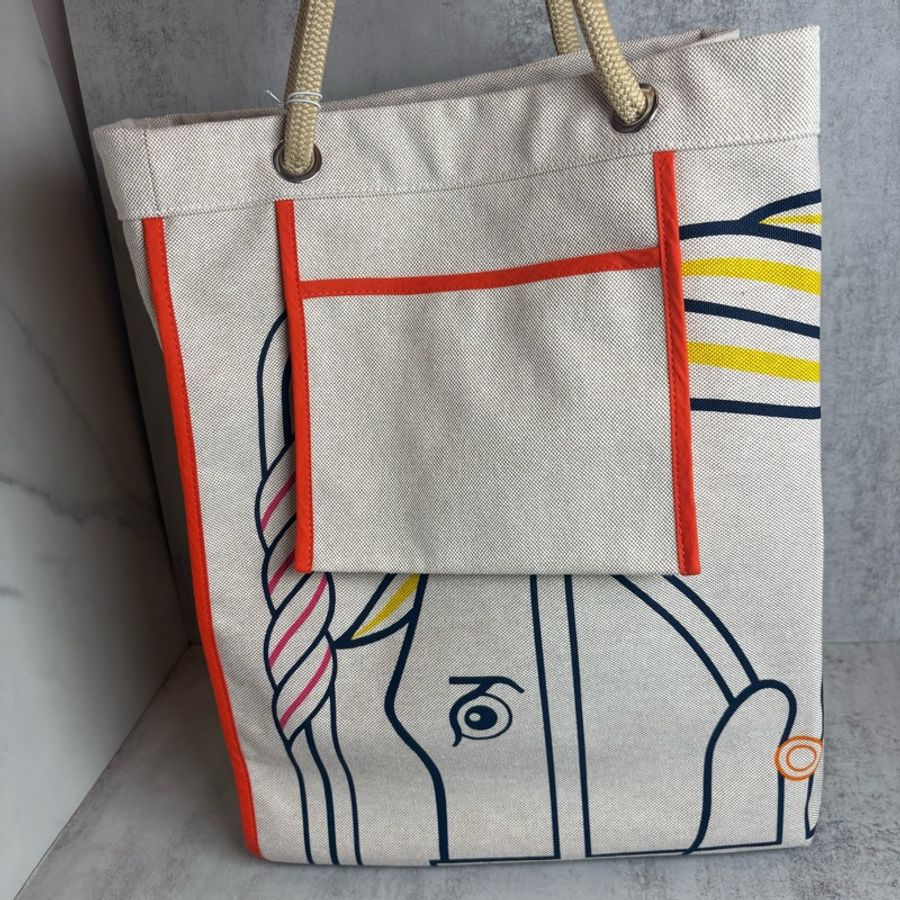 Quadrige海灘包 50x45x18 cm 專櫃價81500-13