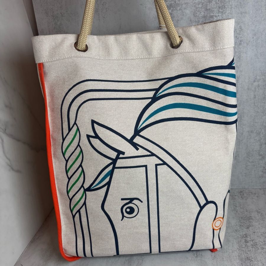 Quadrige海灘包 50x45x18 cm 專櫃價81500-14