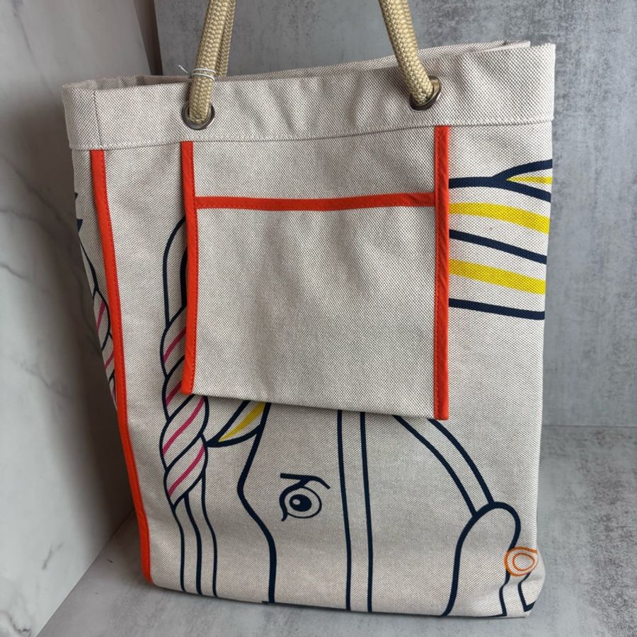 Quadrige海灘包 50x45x18 cm 專櫃價81500-3