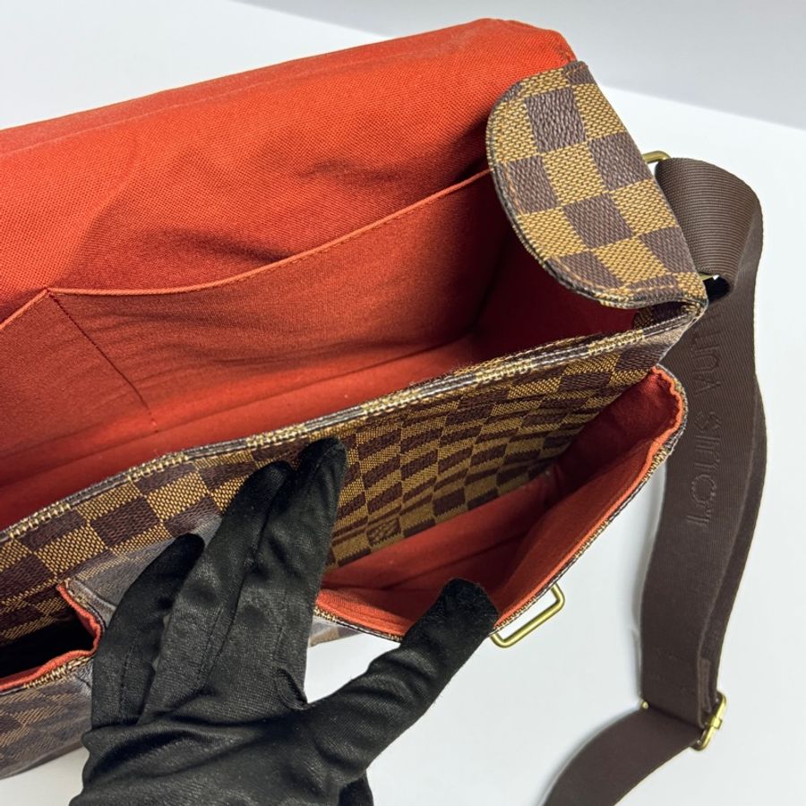【客訂專屬】 LV Damier 棋盤格 郭富城包 郵差包 (專櫃11.7萬)-25