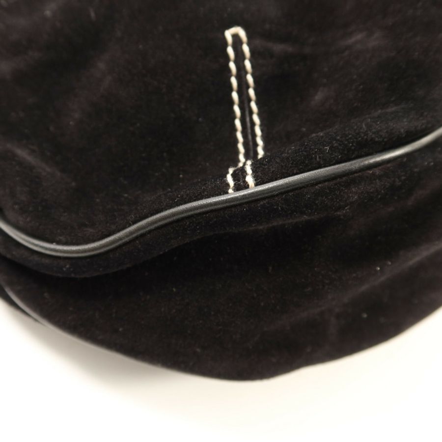 Salvatore Ferragamo 麂皮皮革Shoulder Bag銀扣肩背袋-11