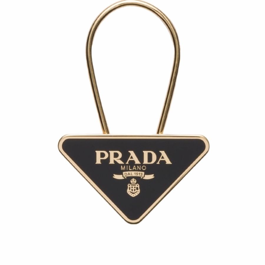Prada 女士 徽標細節鑰匙扣均碼碼-0