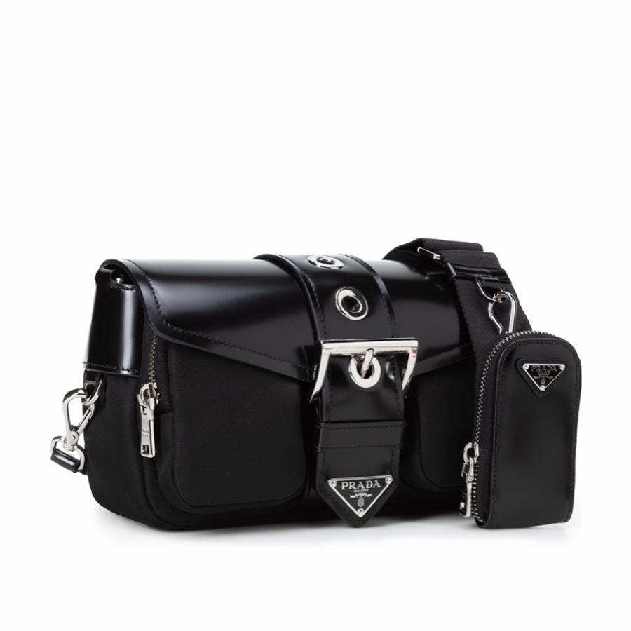 Prada 女士 三角標誌單肩包均碼碼24cm*7cm*12cm-0