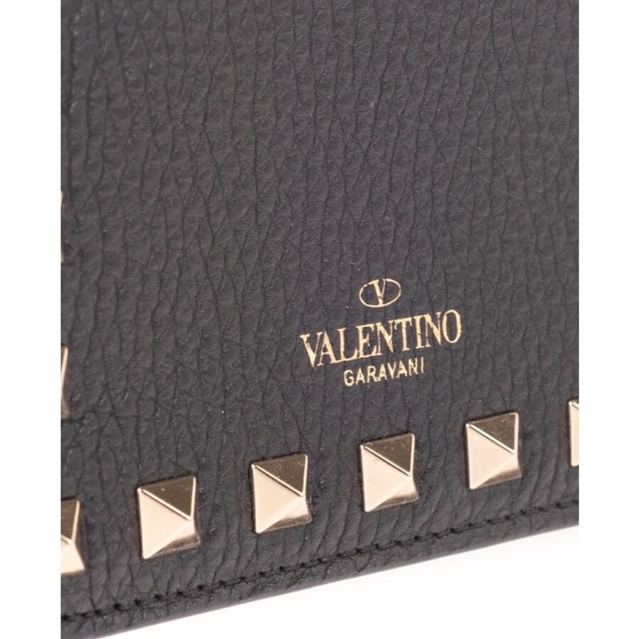 Valentino 女士 徽標鉚釘錢包均碼碼-2