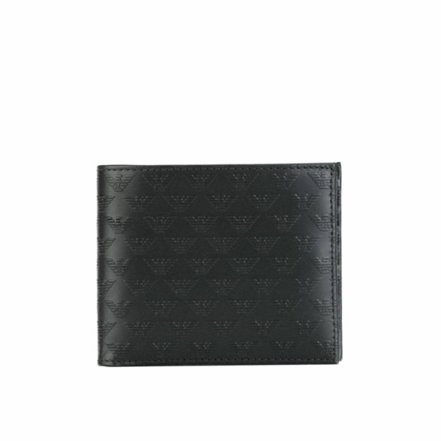 Emporio Armani 男士 徽標錢包均碼碼-0