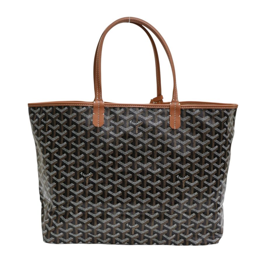 棕色 帆布 Saint Louis PM 托特包 肩背包【GOYARD 高雅德】 STLOUIPMLTY01CL03P-1