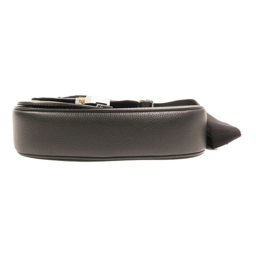 Dior 牛皮皮革Saddle Grained銀扣肩背袋-3