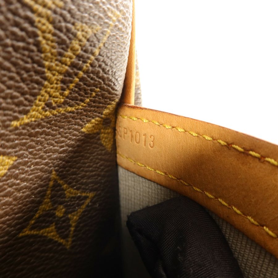 LOUIS VUITTON Monogram Reporter GM金扣肩背袋-7