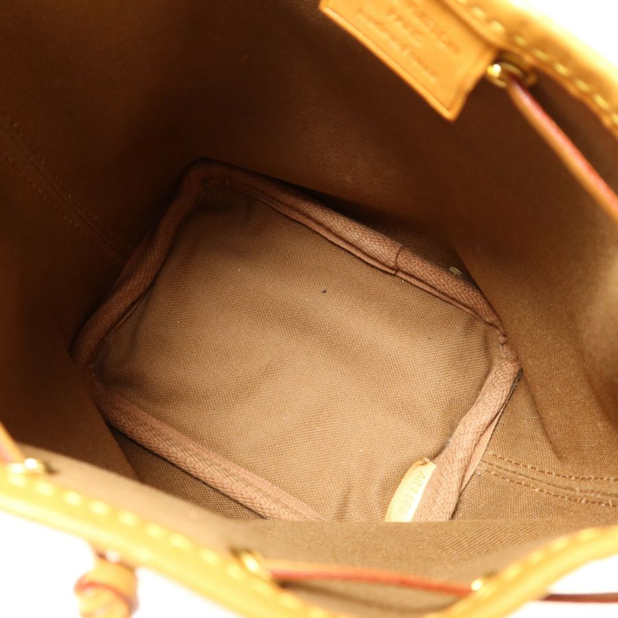 LOUIS VUITTON Monogram Nano Noe金扣肩背袋-4