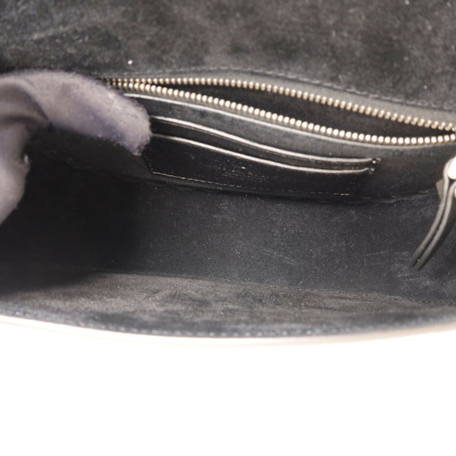 Valentino 牛皮皮革Rockstud Messenger Bag銀扣肩背袋-4
