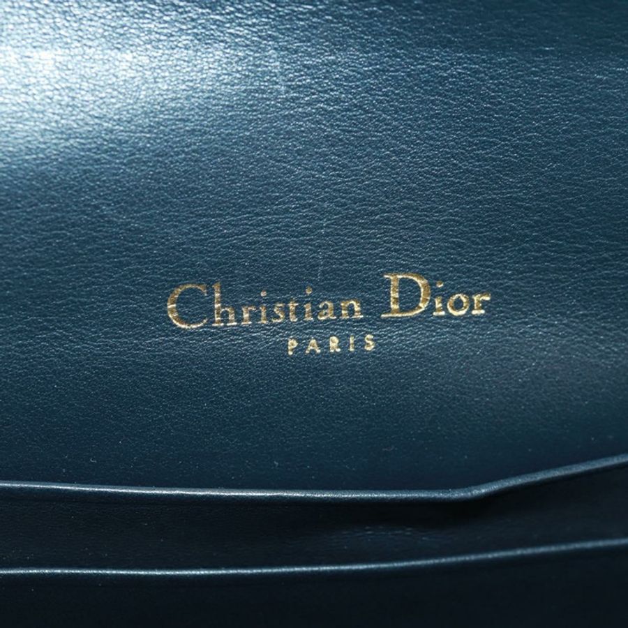 【日本直送】Christian Dior Trotter帆布馬鞍腰包,海軍藍/金色,正品,貨號171184M-20