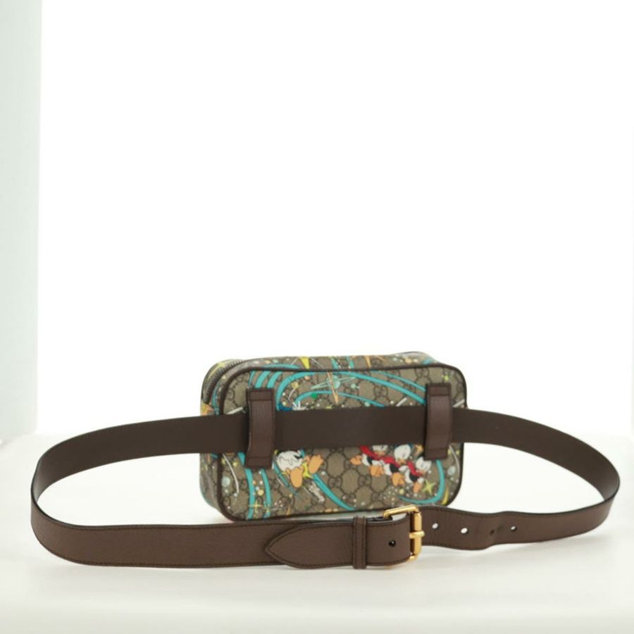 【日本直送】GUCCI GG Supreme Disney 聯名腰包 PVC 米色 602695 正品 173187SAM-6