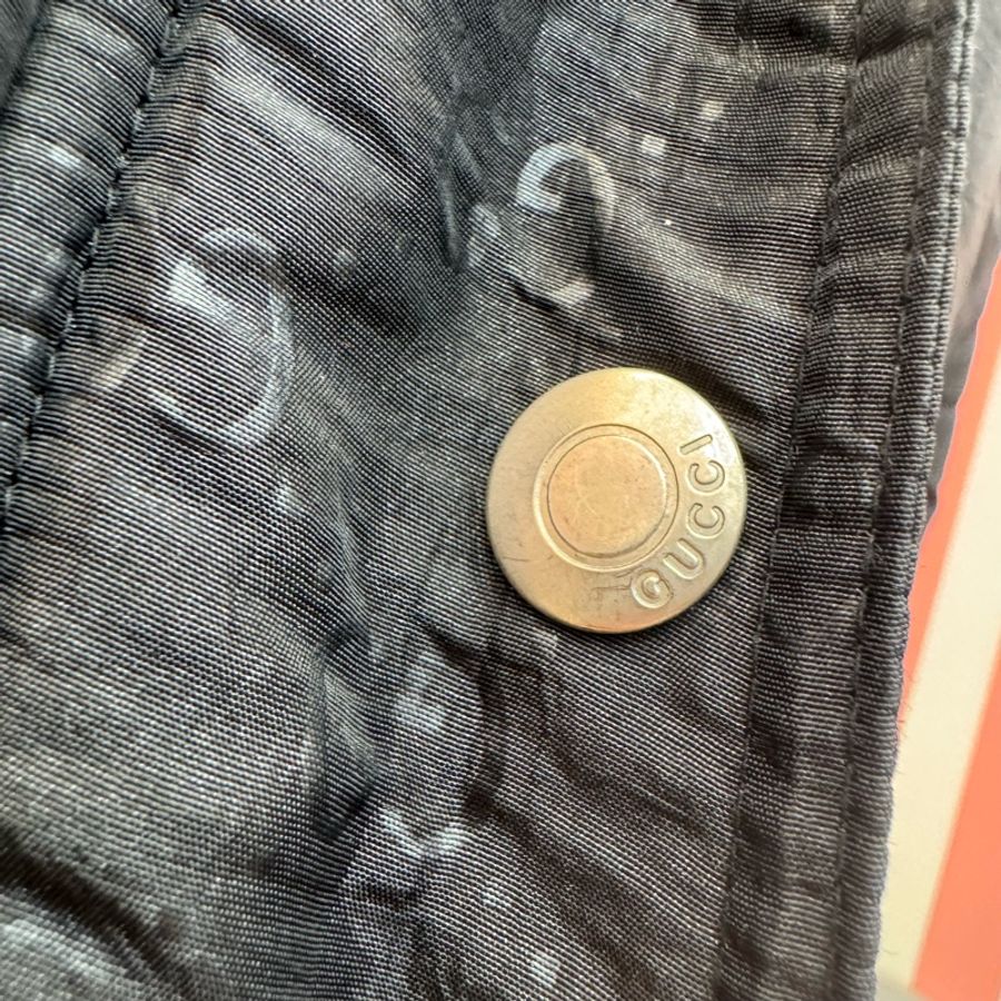 Gucci 提花輕薄羽絨外套🧥 Vintage 二手 中古-13