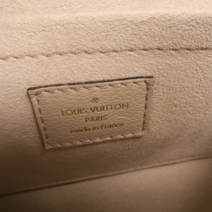 LOUIS VUITTON 牛皮皮革Lockme Tender金扣手挽肩背兩用袋-5