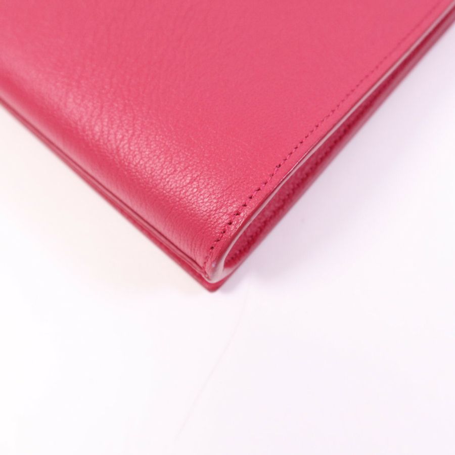 YVES SAINT LAURENT 牛皮皮革Belle De Jour Clutch金扣手拿包-11