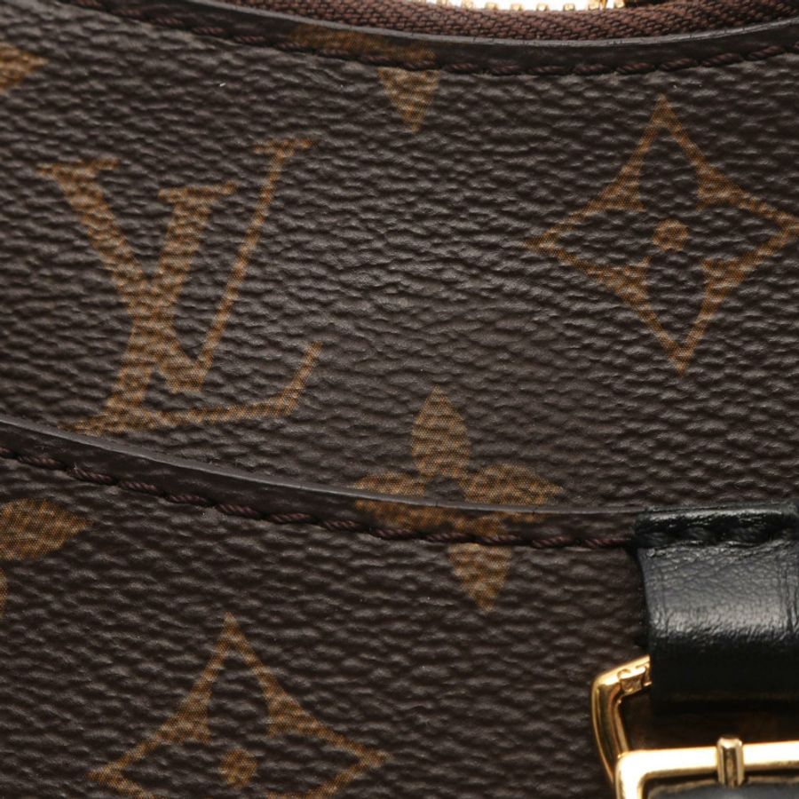 原棕色花帆布 Odeon NM PM 單肩背【LOUIS VUITTON LV 路易威登】 M45353-6
