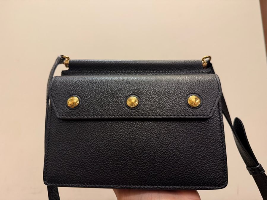 BURBERRY Title系列 牛皮製 雙面郵差斜挎包/單肩包-1