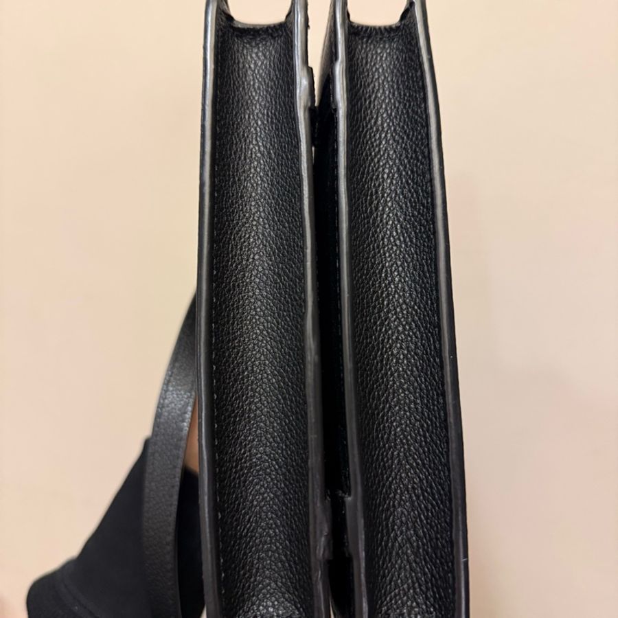 BURBERRY Title系列 牛皮製 雙面郵差斜挎包/單肩包-12