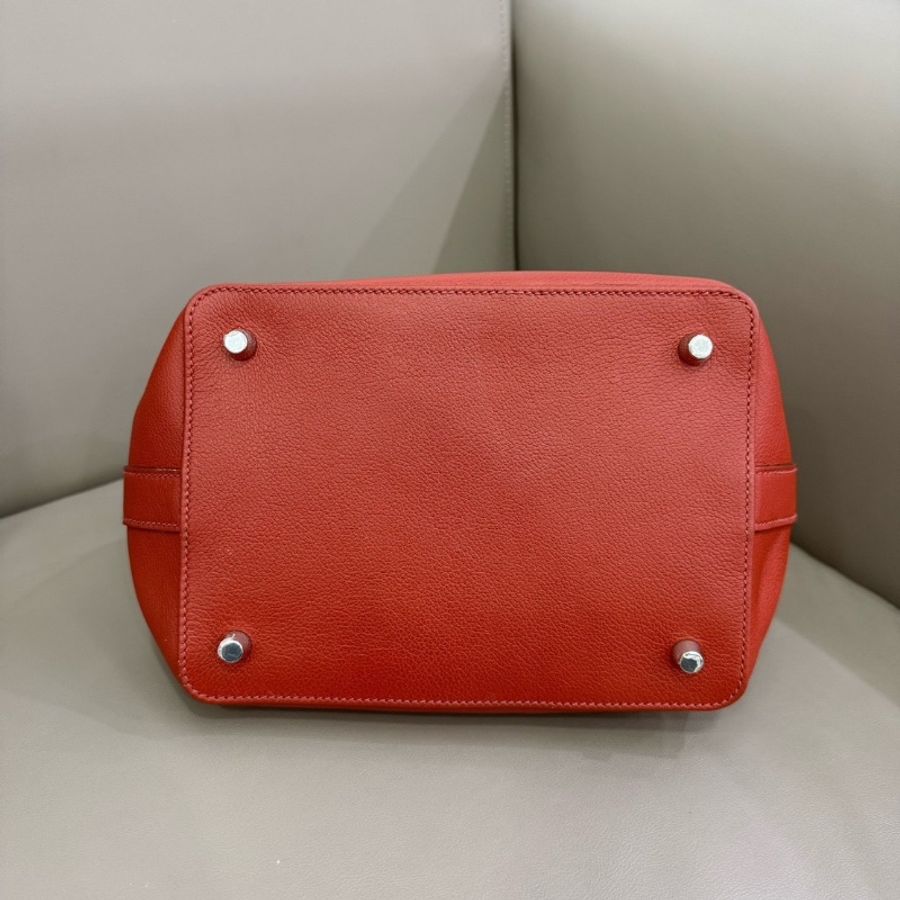 Hermes Toolbox 20 牛奶盒子 手提斜背包20*23*15 98新配件塵袋-2