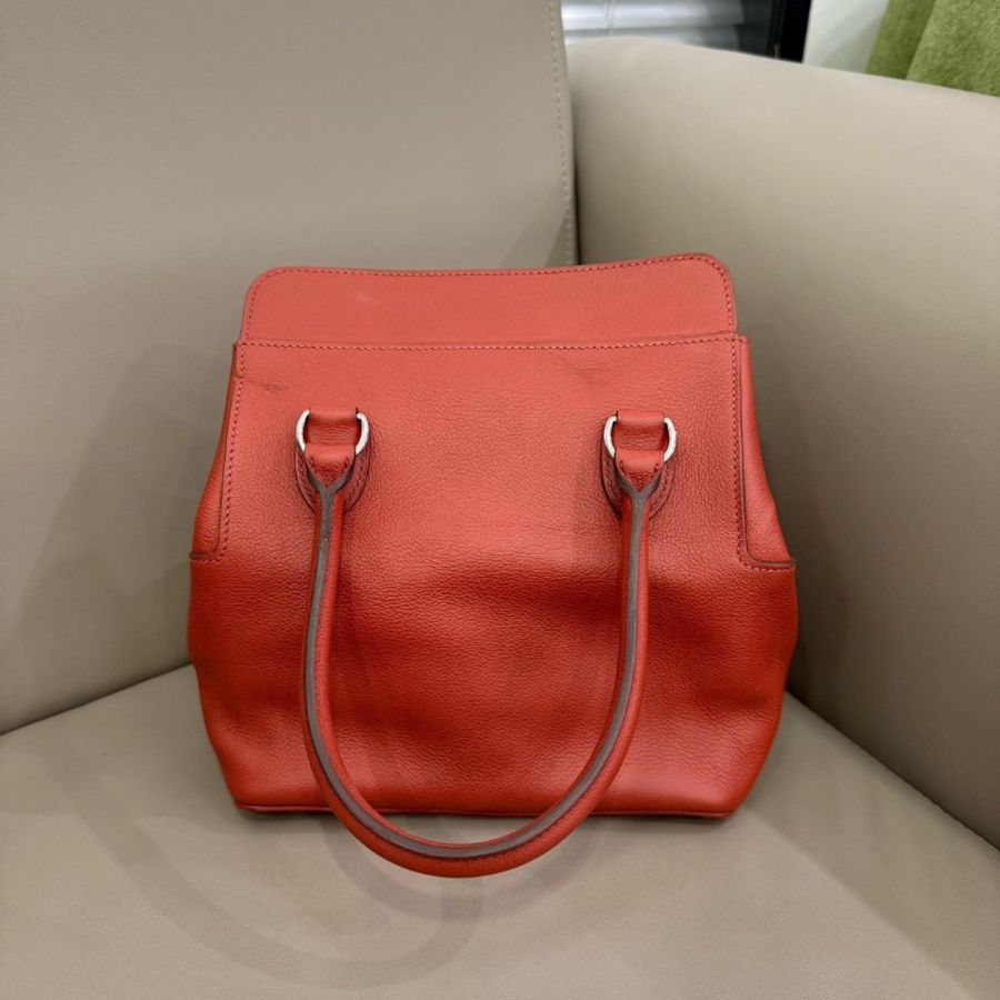 Hermes Toolbox 20 牛奶盒子 手提斜背包20*23*15 98新配件塵袋-4