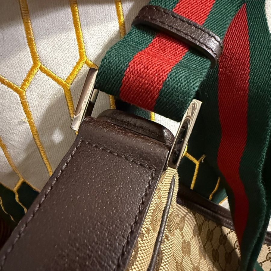 Gucci Monogram 郵差包-16