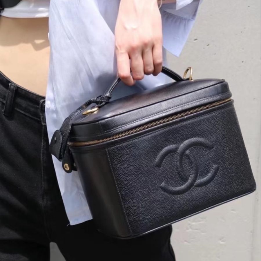 Chanel Vintage Vanity case 化妝箱-1