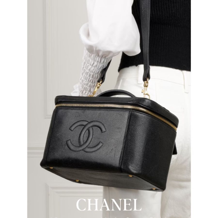 Chanel Vintage Vanity case 化妝箱-2