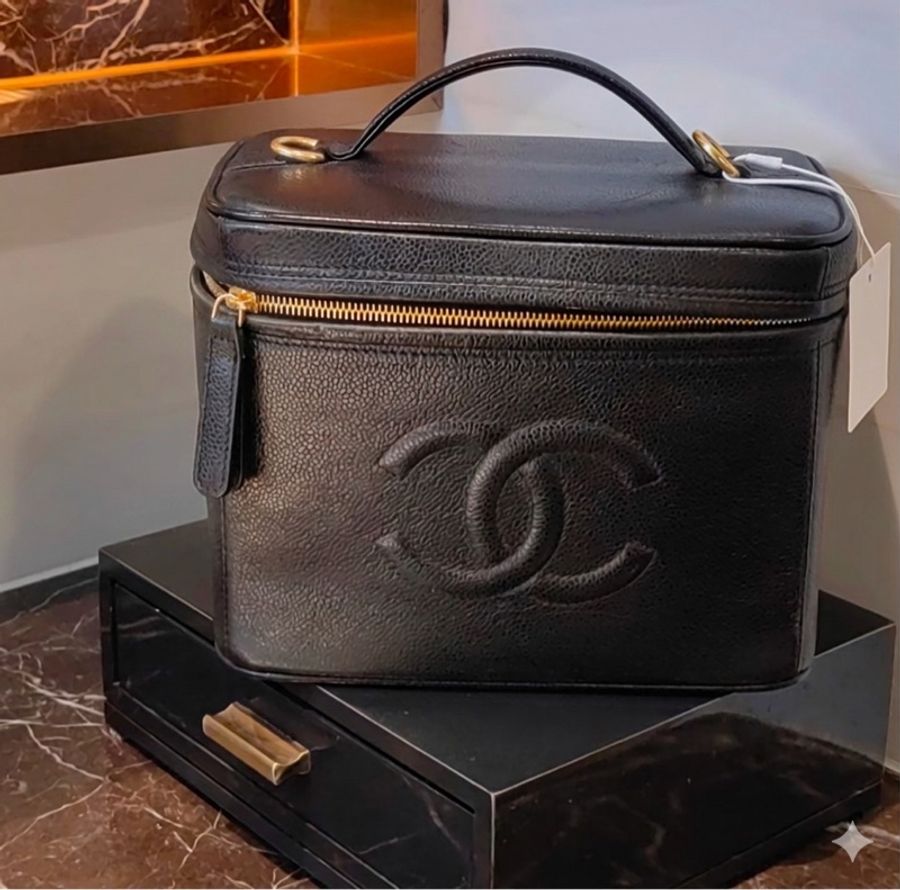 Chanel Vintage Vanity case 化妝箱-3