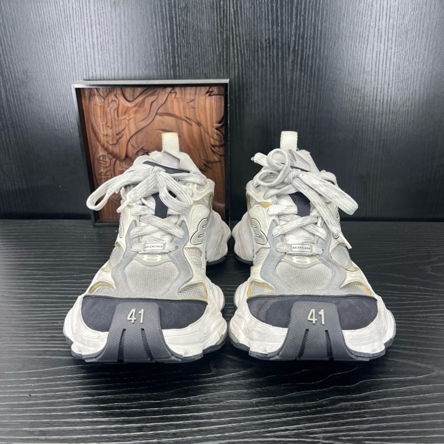 98新balenciaga巴黎世家 老爹鞋cargo 白灰 碼數 41-7