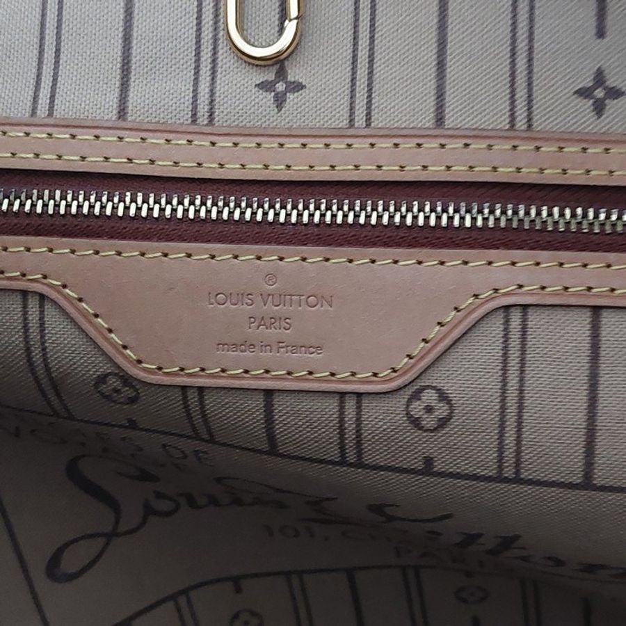 LV Neverfull MM 🌈現品實拍🌈中款 老花  托特包 ~二手-50