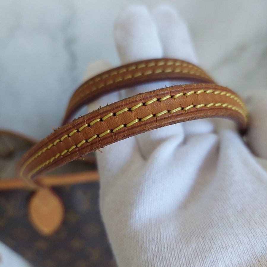 LV Neverfull MM 🌈現品實拍🌈中款 老花 托特包 ~二手-75