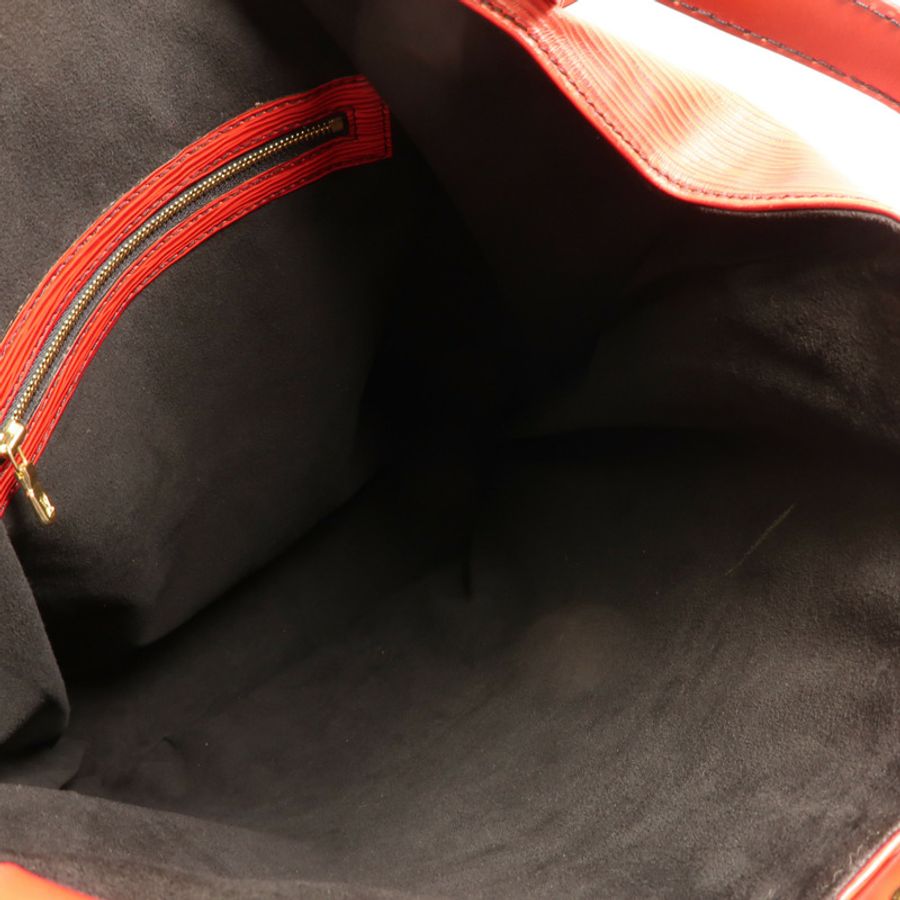 紅色 Epi 水波紋皮革 Randonnee GM 肩背【LOUIS VUITTON LV 路易威登】 M52357-5