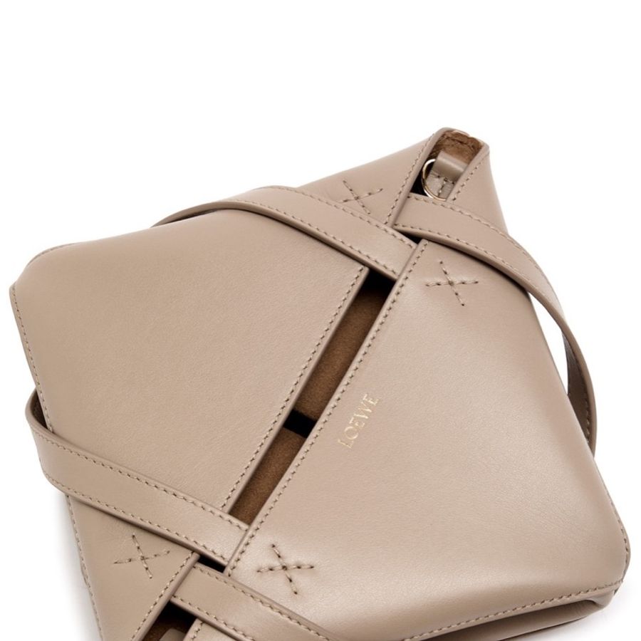 Loewe 女士 Puzzle Fold迷你皮革手提包均碼碼16.5cm*9cm*20cm-3