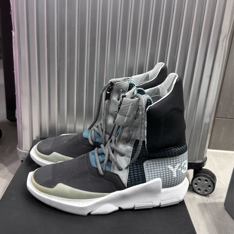 Y-3 Noci High "Blue/White" sneakers-1