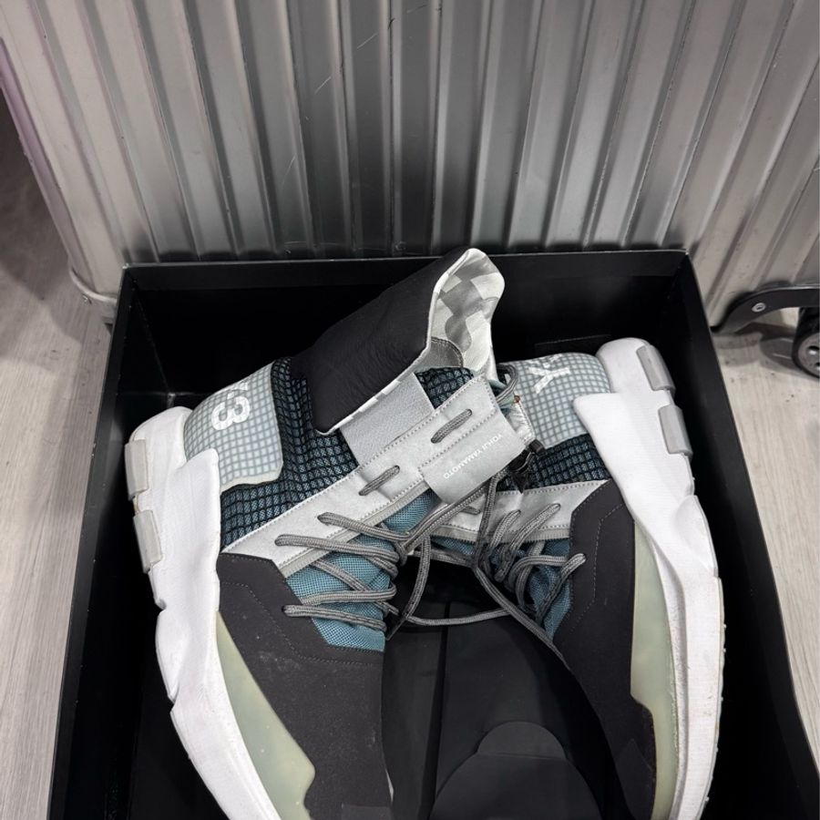 Y-3 Noci High "Blue/White" sneakers-4