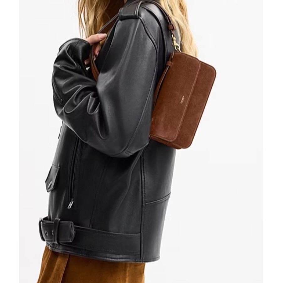 Coach 女士 ELORA 手提斜挎包均碼碼21cm*4.5cm*11cm-4