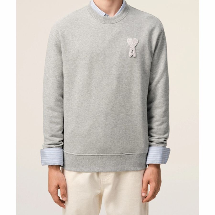 Ami Paris 男女同款 圓領長袖衛衣XXS XS S M L XL XXL XXXL碼-0