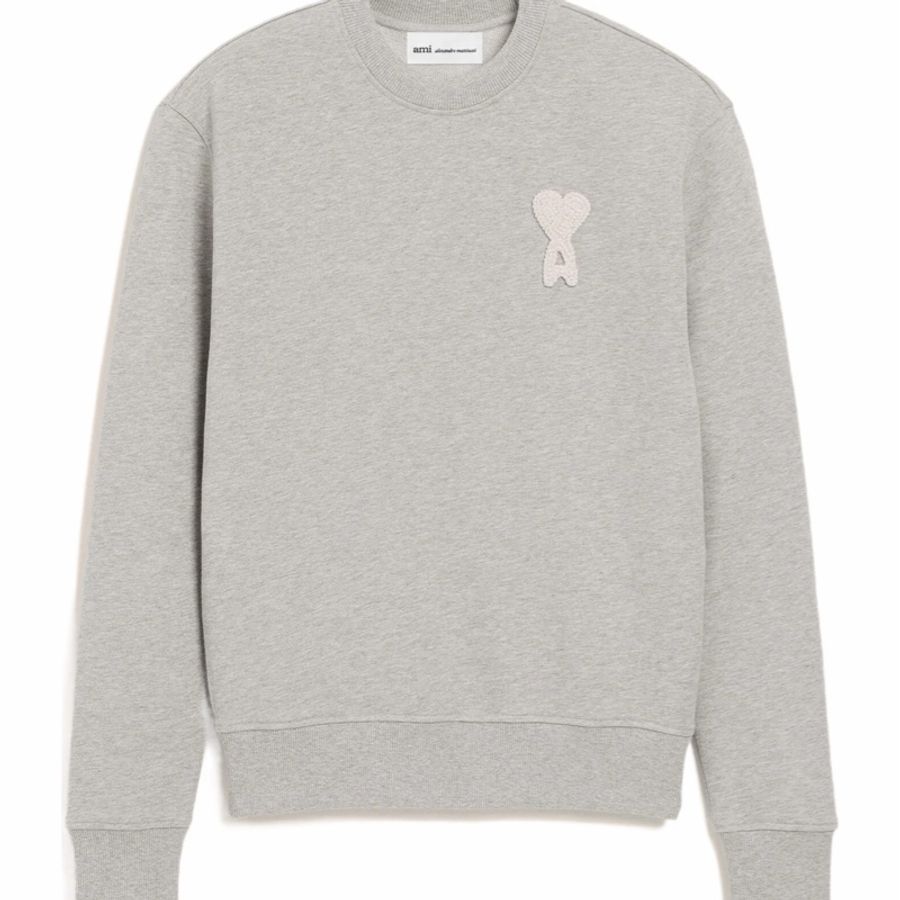 Ami Paris 男女同款 圓領長袖衛衣XXS XS S M L XL XXL XXXL碼-4