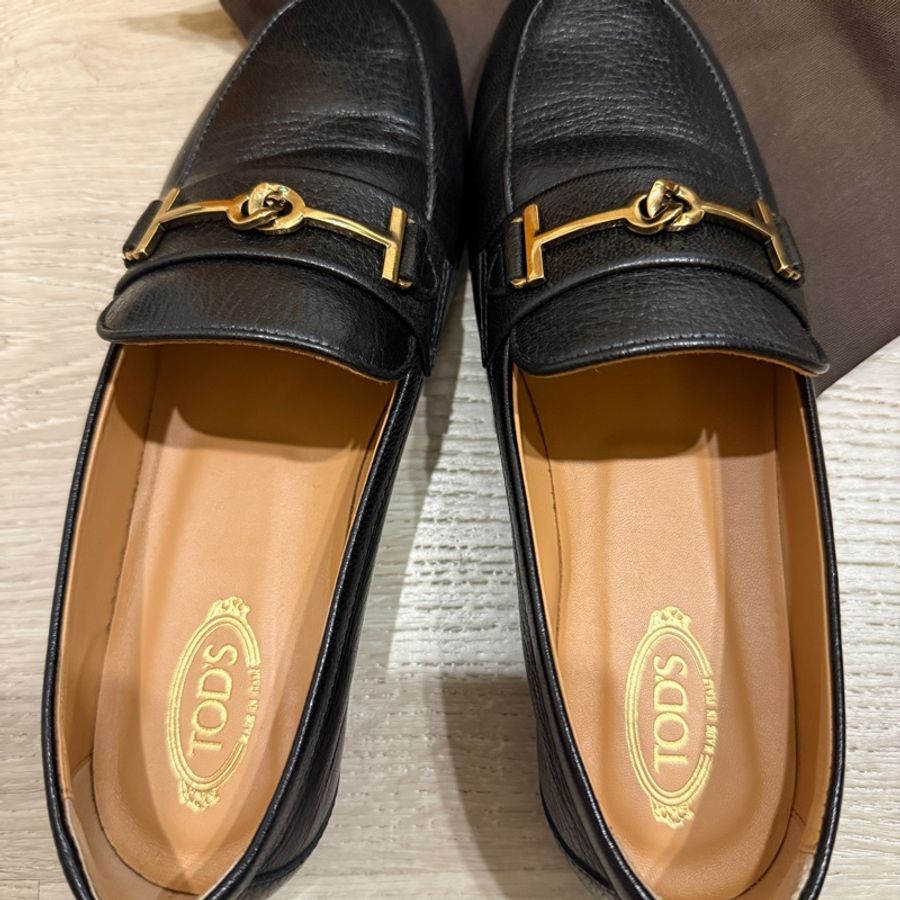 Tod’s 金扣平底皮鞋 36.5號-4